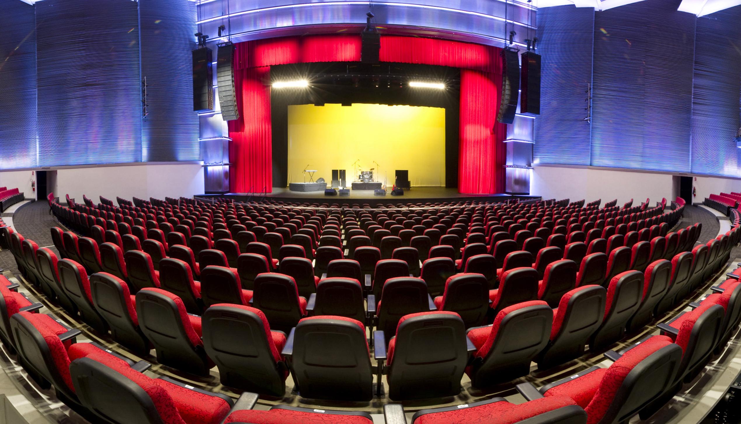 パラシオ ムンド インペリアル アカプルコ エクステリア 写真 The interior of the main auditorium