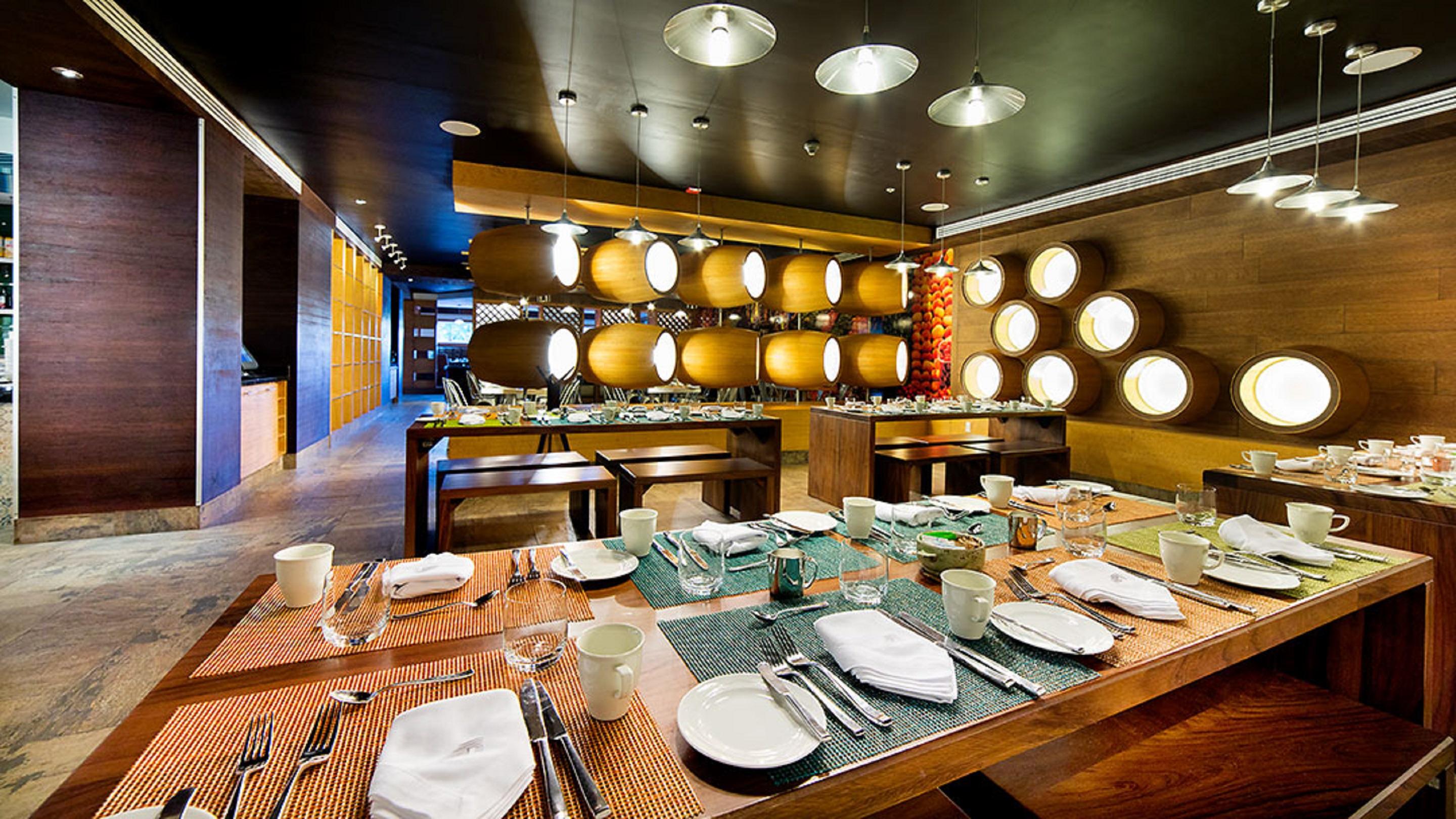 パラシオ ムンド インペリアル アカプルコ エクステリア 写真 The interior of the restaurant